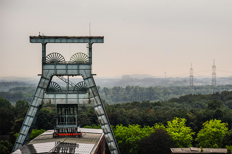 Das Forschungszentrum Nachbergbau untersucht ehemalige Bergbaugebiete im Ruhrgebiet.
